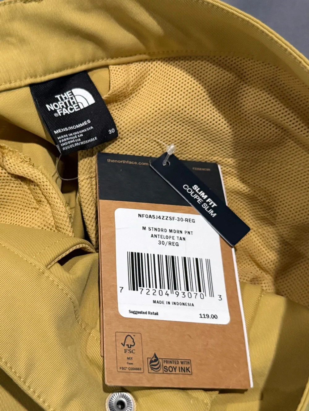The North Face Men’s Standard Modern Pants - Size 30 Regular